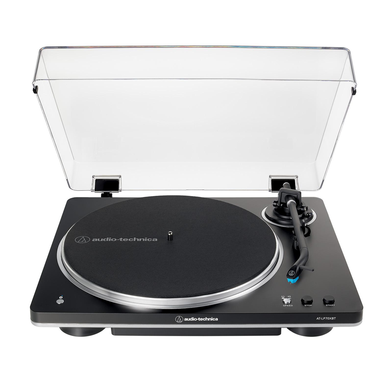 Audio-Technica AT-LP70XBT-BS Fully Automatic Wireless Belt-Drive